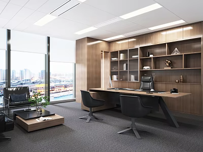 Manager's Office 3d model
