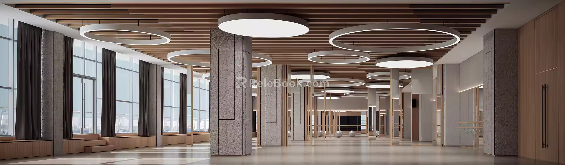Multi-functional activity room Modern activity room 3d model