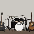 Musical Instruments 3d model