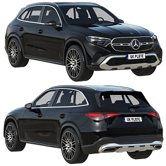 Mercedes-Benz GLC 2023 3d model