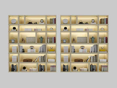 Bookcase 3d model