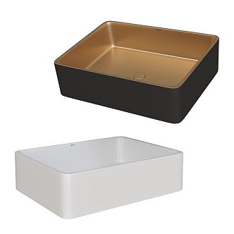 ABC box type wash basin 18 3d model