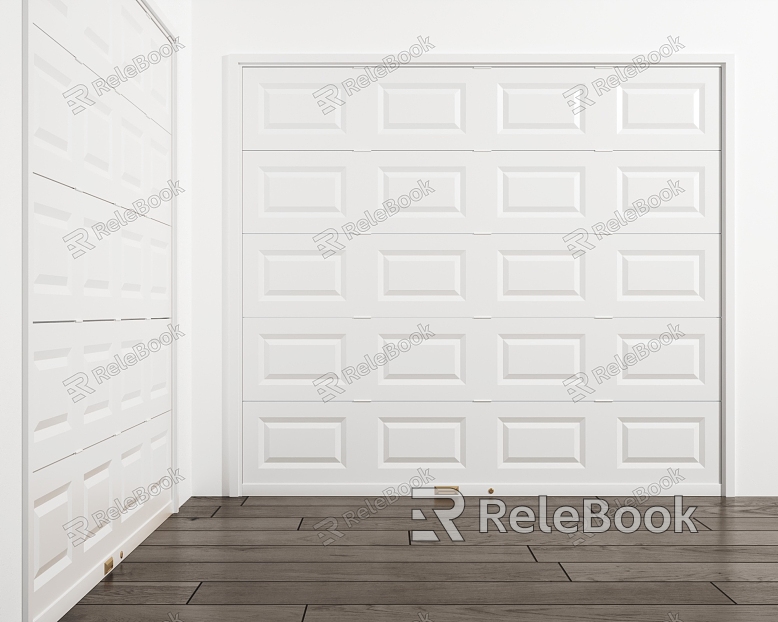 Modern rolling shutter door model