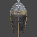 Clean Islamic Helmet 3d model