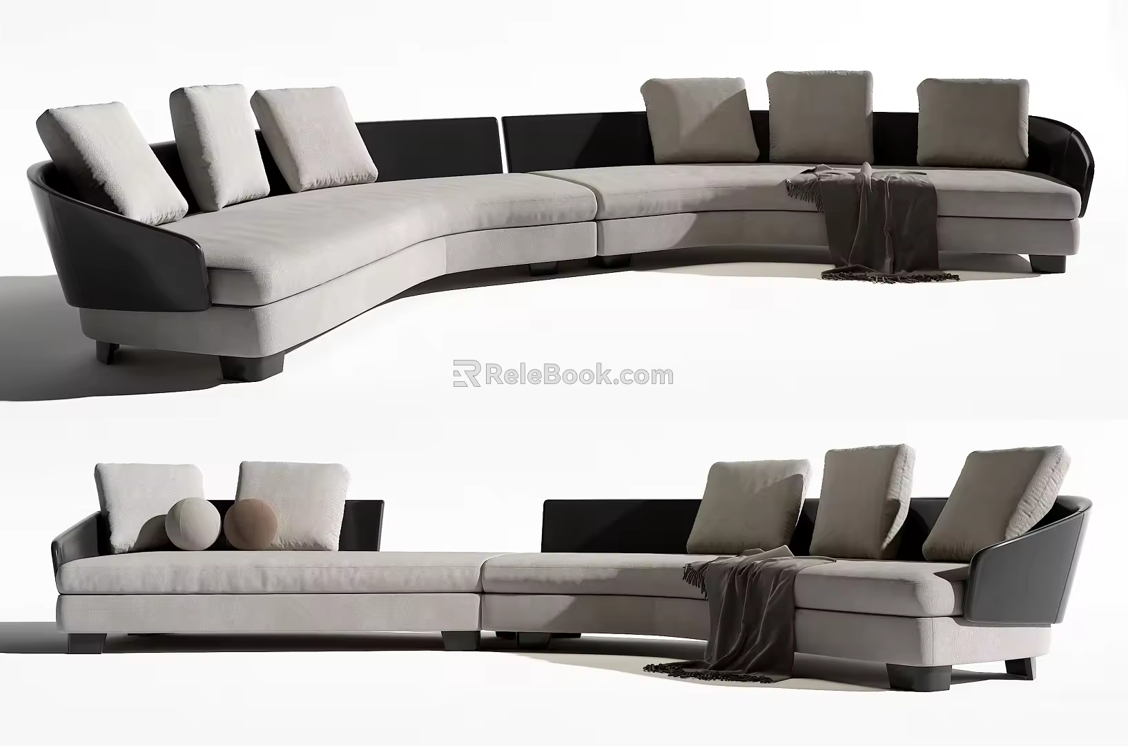 Modern Minotti Multiplayer Sofa 3d model