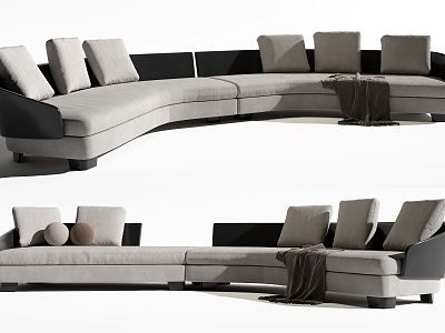 Modern Minotti Multiplayer Sofa model