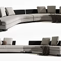 Modern Minotti Multiplayer Sofa 3d model