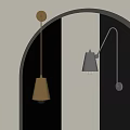 Minimalist wall lamp 3d model