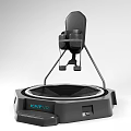 KAT VR Virtual Reality Treadmill Device with Ergonomic Design and Sturdy Frame 3d model