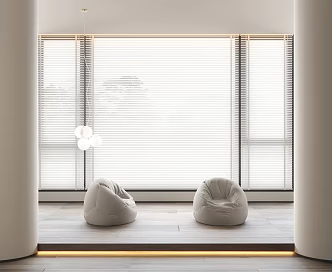 Modern venetian blinds 3d model