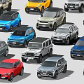 Diverse Collection Of Colorful Cars Featuring Various Models And Styles