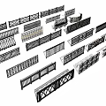 Various Decorative Fence Designs With Ornamental Patterns For Home Garden And Outdoor Use