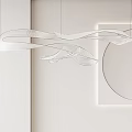 Modern Artistic Pendant Light with Curved Design for Contemporary Interiors