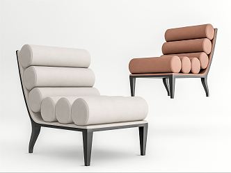 Modern Sofa Chair Leisure Chair 3d model