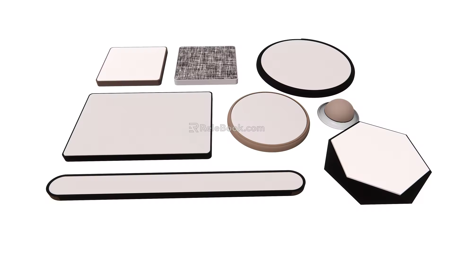 Modern ceiling lamp ceiling lamp combination 3d model