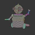 Modern Robot Science Fiction Robot Cartoon Robot Children's Toy Robot 3d model
