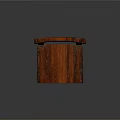Classic Wooden Chair With Cross Back Design And Solid Wood Structure