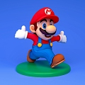 Super Mario Game Character Movie Character Mario Bros Nintendo Plumber Run Character Run Mario 3d model