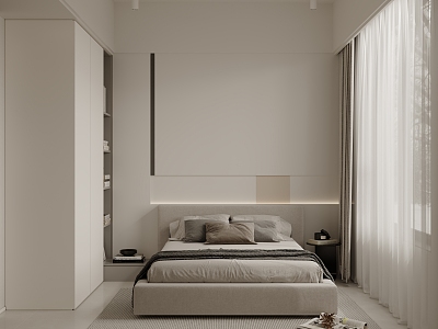 Modern Bedroom 3d model