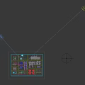 Aerial View Planning of Industrial Facility With Multi colored Buildings Green Areas and Layout Design