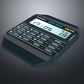 Digital Timer Calculator With LCD Screen Display And Function Buttons