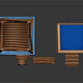 Tower defense sentry tower air defense watchtower observatory tower loft 3d model
