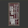 Industrial Processing Equipment System With Vertical Tanks Pipes And Control Panels