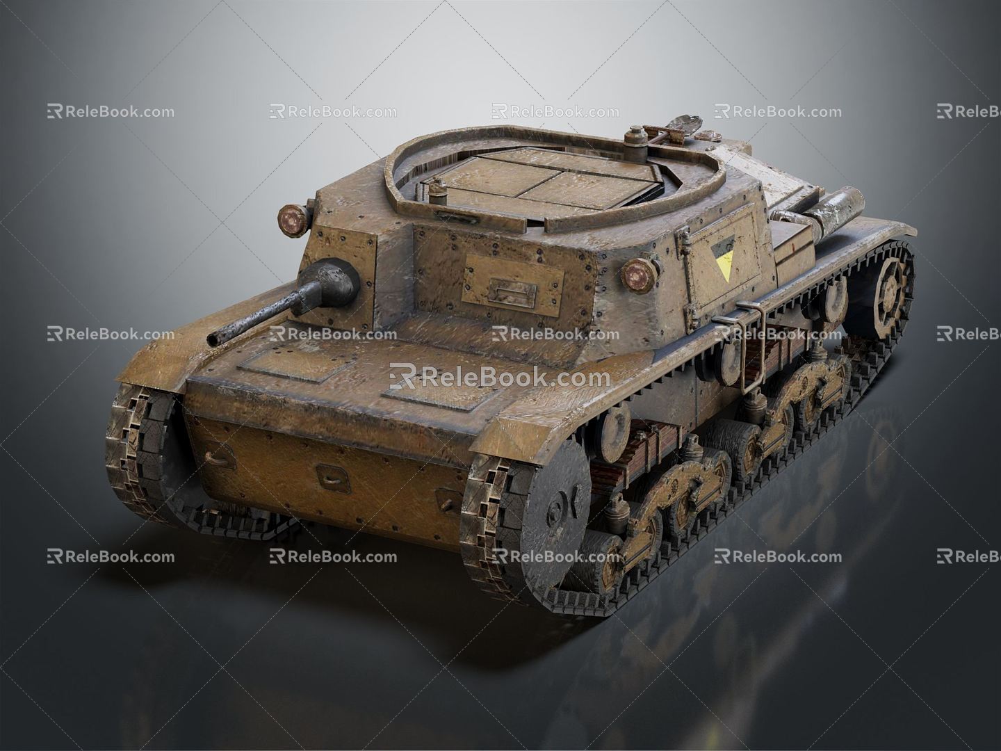 Modern Tank World War II Tank World War I Tank 3d model