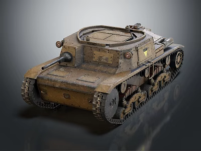 Modern Tank World War II Tank World War I Tank 3d model