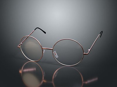 glasses sunglasses glasses near vision presbyopic glasses realistic 3d model