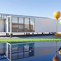 modern container 3d model