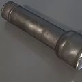 Flashlight Wolf Eye Flashlight Old Flashlight Military Flashlight Field Flashlight Low Face Number Low Model Simple Model Game Video Level Super Realistic 3d model
