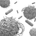 Advanced Medical Devices With Targeted Capsules Against Virus Cells And DNA Structure