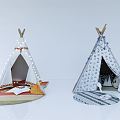 Modern Tent 3d model