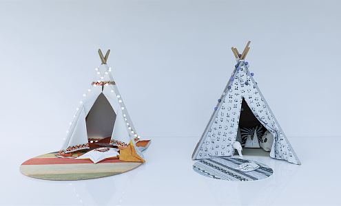 Modern Tent 3d model