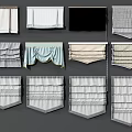 Roman Blinds With Various Styles Colors and Designs for Home Windows
