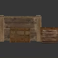 Wooden Storage Crates For Home Organization And Decorative Use