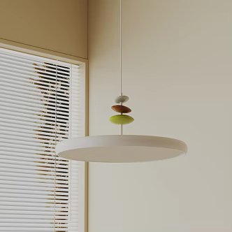 Modern chandelier 3d model