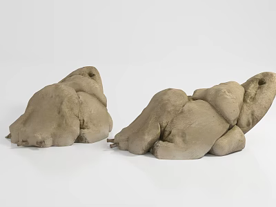 Stone Stone Stone Outdoor Landscape City Park Beauty Chen Decoration Game Scene Props Atmosphere 3d model