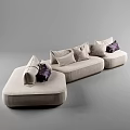 Roberto Cavalli Multiplayer Sofa 3d model