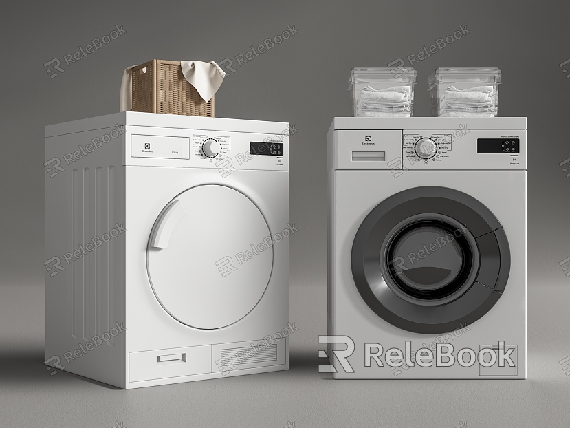 Modern washer dryer model