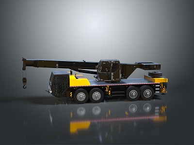 Crane Lifting truck Large crane Tower crane Engineering truck Engineering vehicle Construction vehicle Construction vehicle Construction vehicle 3d model