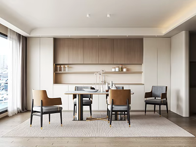 Modern Restaurant 3d model