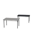 Capital table paint table minimalist table 3d model