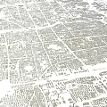 Urban City Map With Detailed Street Grid Layout And Design