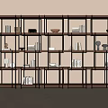 Modern Bookshelf Bookcase Books Book Storage Rack 3d model