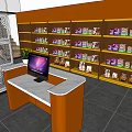 Pet Paradise Store In Mall With Caged Pets And Shelved Supplies