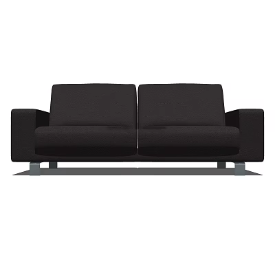 Modern double sofa multiplayer sofa 3d model