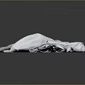 Soft White Textured Towel Folded Casually With Soft Surface On Dark Background