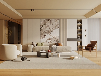 Living room 3d model